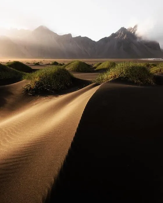 Framed Print : Famous Stokksnes mountains on Vestrahorn cape Framed Print : Famous Stokksnes mountains on Vestrahorn cape