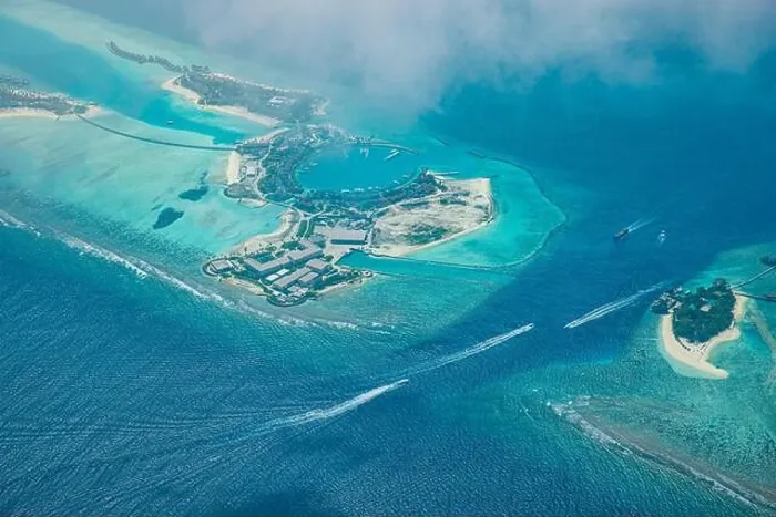 Framed Print : Fantastic aerial landscape, luxury tropical resort or hotel with water villas and beautiful beach scenic. Amazing bird eyes view in Maldives landscape Framed Print : Fantastic aerial landscape, luxury tropical resort or hotel with water villas and beautiful beach scenic. Amazing bird eyes view in Maldives landscape