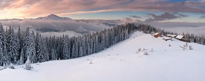 Framed Print : Fantastic winter landscape with dramatic sky and snowy trees. Carpathians, Ukraine, Europe Framed Print : Fantastic winter landscape with dramatic sky and snowy trees. Carpathians, Ukraine, Europe