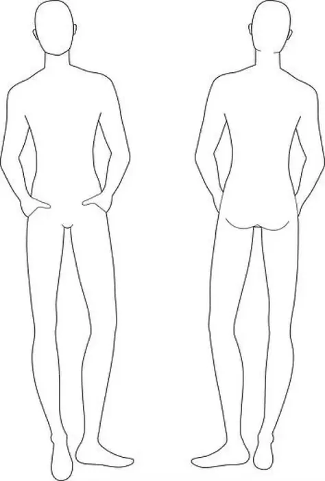 Framed Print : Fashion template of relaxing stand men Framed Print : Fashion template of relaxing stand men