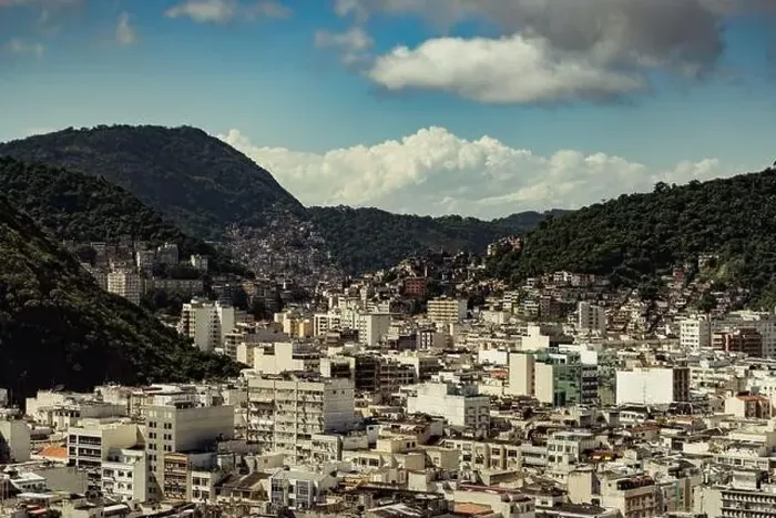 Framed Print : Favelas of Rio de Janeiro Framed Print : Favelas of Rio de Janeiro