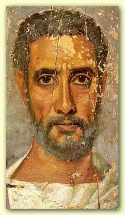 Framed Print : The Fayum-57 is an ancient Egyptian portrait from the Fayum region Framed Print : The Fayum-57 is an ancient Egyptian portrait from the Fayum region