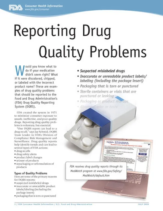 Framed Print : The FDA's Drug Quality Reporting System (DQRS) Framed Print : The FDA's Drug Quality Reporting System (DQRS)
