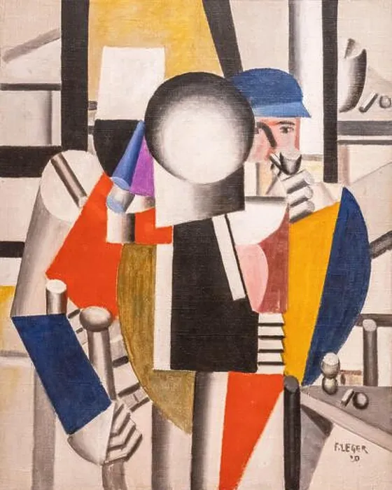 Framed Print : Fernand Léger, Les tois camarades, 1920, oil on canvas, Amsterdam, Netherlands Framed Print : Fernand Léger, Les tois camarades, 1920, oil on canvas, Amsterdam, Netherlands