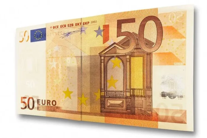Framed Print : Fifty euro bank note, close-up Framed Print : Fifty euro bank note, close-up
