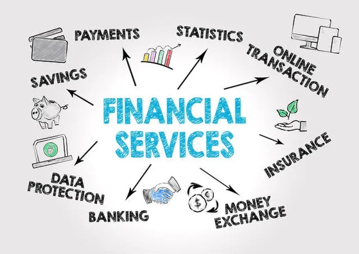 Framed Print : Financial Services Concept Framed Print : Financial Services Concept