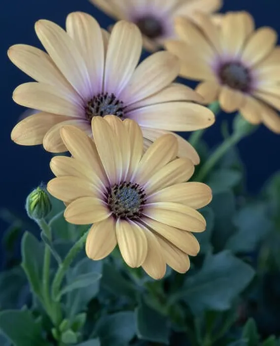 Framed Print : Fine art still life pastel color macro image of a wide open blooming light yellow african cape daisy / marguerite Framed Print : Fine art still life pastel color macro image of a wide open blooming light yellow african cape daisy / marguerite