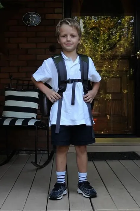 Framed Print : first day of school, grade one Framed Print : first day of school, grade one
