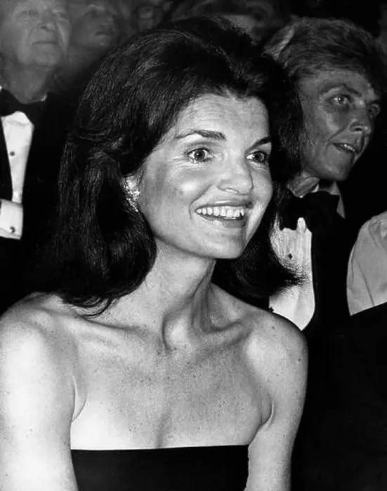Framed Print : Former First Lady of the United States, JACQUELINE KENNEDY ONASSIS in a strapless gown Framed Print : Former First Lady of the United States, JACQUELINE KENNEDY ONASSIS in a strapless gown