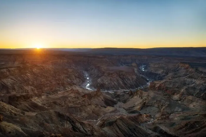 Framed Print : Fish River Canyon in Southern Namibia taken in January 2018 Framed Print : Fish River Canyon in Southern Namibia taken in January 2018