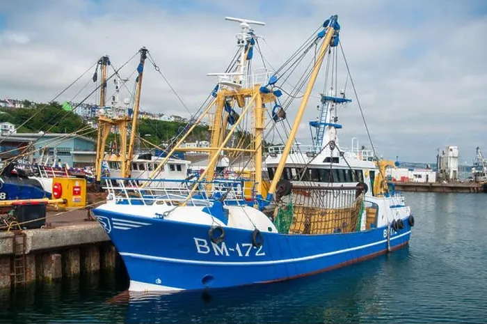 Framed Print : Fishing Trawler Brixham Harbour Devon England UK Framed Print : Fishing Trawler Brixham Harbour Devon England UK