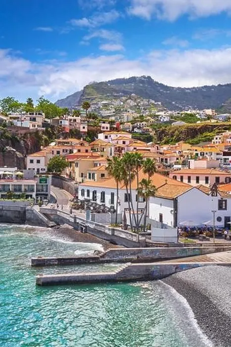 Framed Print : Fishing village Camara de Lobos, Madeira Island, Portugal Framed Print : Fishing village Camara de Lobos, Madeira Island, Portugal