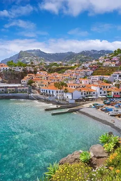 Framed Print : Fishing village Camara de Lobos, Madeira Island, Portugal Framed Print : Fishing village Camara de Lobos, Madeira Island, Portugal