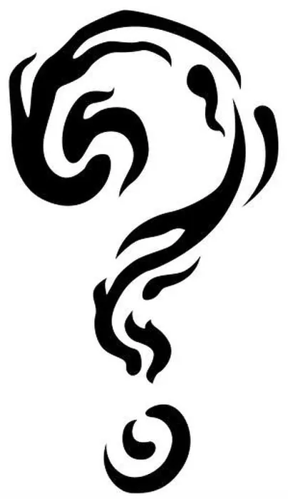 Framed Print : Flames question mark decoration stencil abstract design, vector, vertical, over white Framed Print : Flames question mark decoration stencil abstract design, vector, vertical, over white