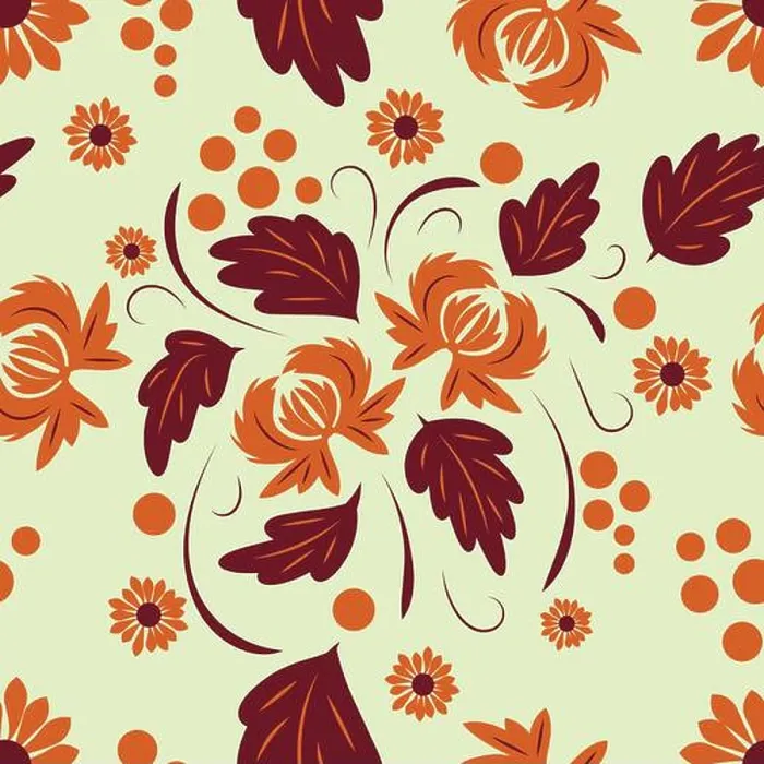 Framed Print : Floral pattern with flowers and leaves Fantasy flowers Abstract Floral geometric fantasy