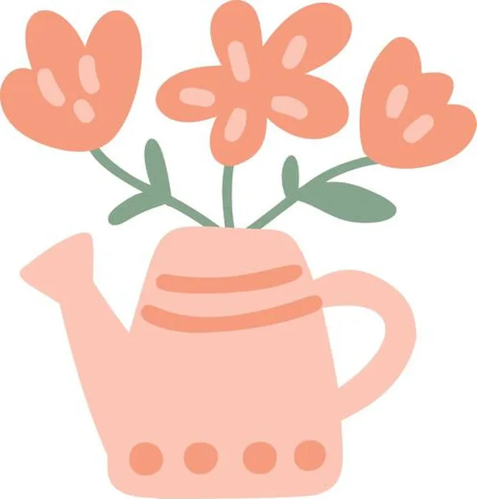 Framed Print : Flower bouquet in the blue watering can Framed Print : Flower bouquet in the blue watering can