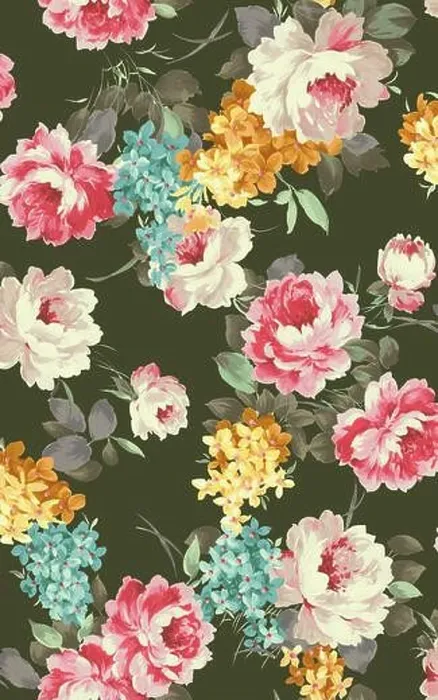 Framed Print : Flowers Bunch, Hand painted Flowers, Digital Textile Print Flowers Framed Print : Flowers Bunch, Hand painted Flowers, Digital Textile Print Flowers