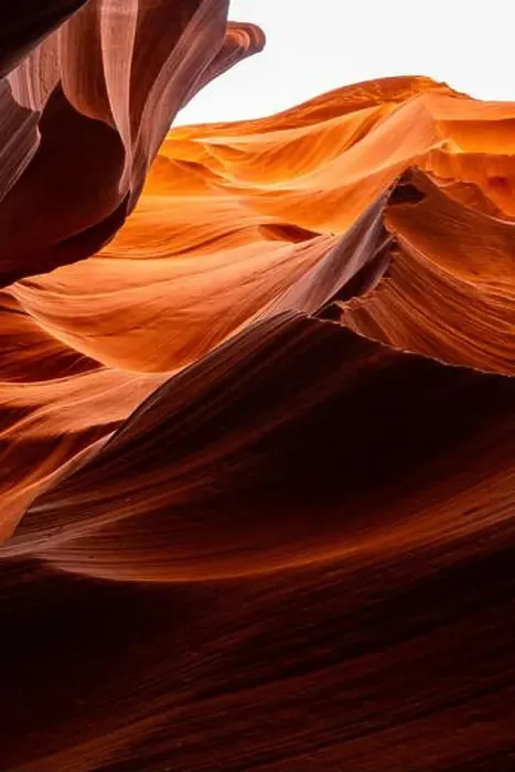 Framed Print : Flowing rock formation. Natural Beauty of the Lower Antelope Canyon in Page, Arizona Framed Print : Flowing rock formation. Natural Beauty of the Lower Antelope Canyon in Page, Arizona
