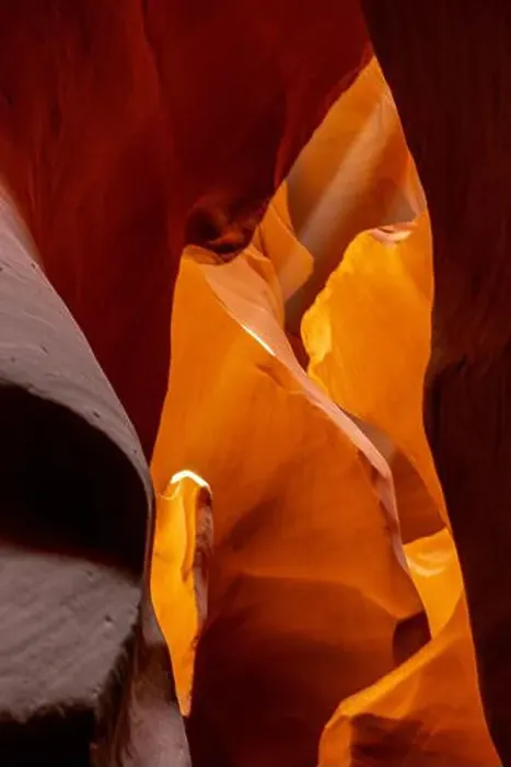 Framed Print : Flowing rock formation. Natural Beauty of the Lower Antelope Canyon in Page, Arizona Framed Print : Flowing rock formation. Natural Beauty of the Lower Antelope Canyon in Page, Arizona