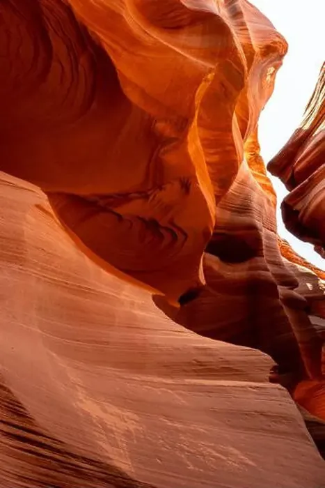 Framed Print : Flowing rock formation. Natural Beauty of the Lower Antelope Canyon in Page, Arizona Framed Print : Flowing rock formation. Natural Beauty of the Lower Antelope Canyon in Page, Arizona