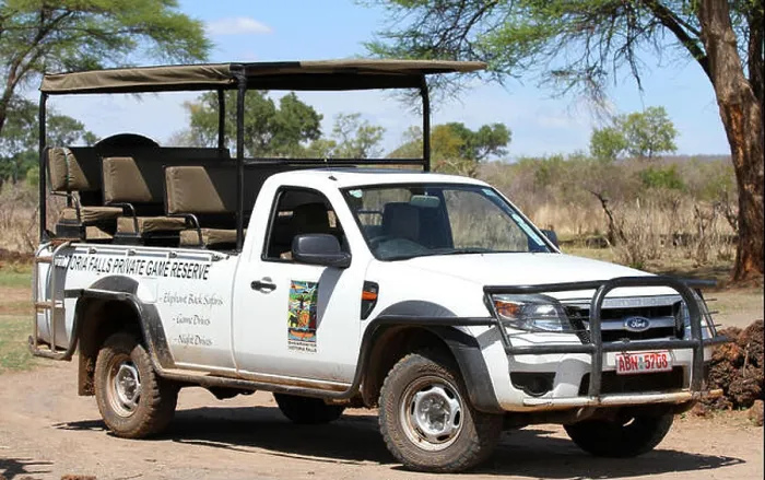 Framed Print : Ford Ranger safari pickup truck, Victoria Falls Private Game Reserve, Zimbabwe Framed Print : Ford Ranger safari pickup truck, Victoria Falls Private Game Reserve, Zimbabwe