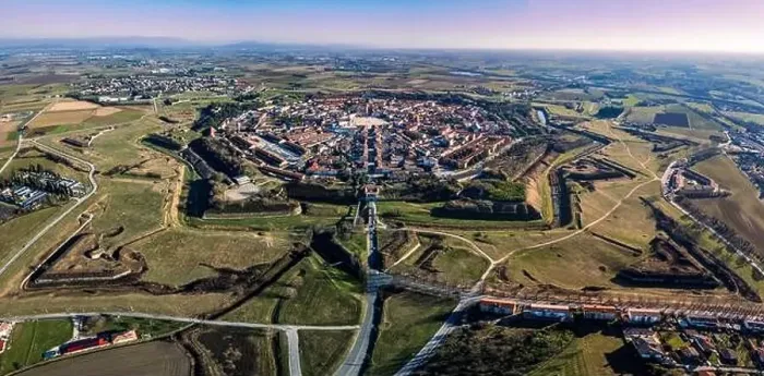 Framed Print : Fortified city of Palmanova. UNESCO pearl Framed Print : Fortified city of Palmanova. UNESCO pearl