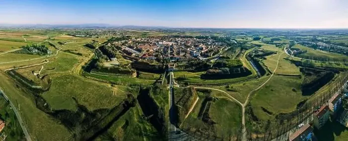 Framed Print : Fortified city of Palmanova. UNESCO pearl Framed Print : Fortified city of Palmanova. UNESCO pearl