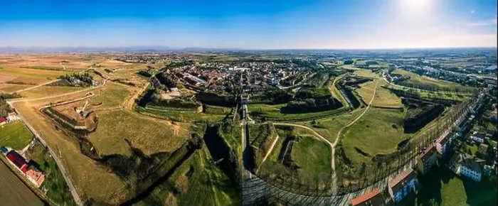 Framed Print : Fortified city of Palmanova. UNESCO pearl Framed Print : Fortified city of Palmanova. UNESCO pearl