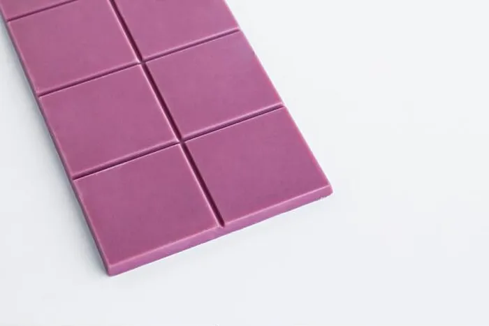Framed Print : The fourth type in chocolate: Ruby on the white surface with copy space Framed Print : The fourth type in chocolate: Ruby on the white surface with copy space