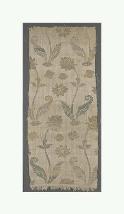 Framed Print : Fragment, 17th century, Attributed to Iran Framed Print : Fragment, 17th century, Attributed to Iran