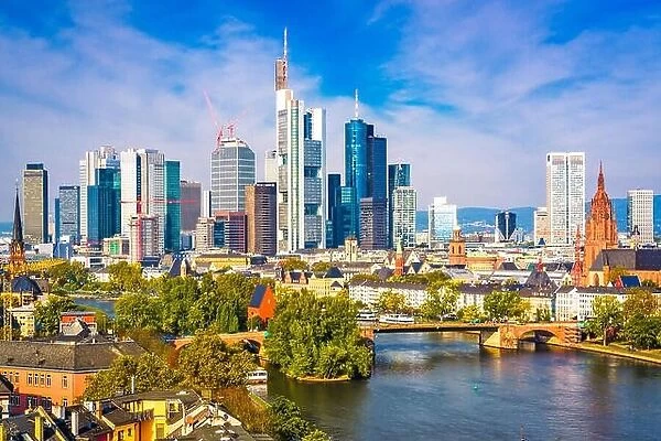 Frankfurt am Main, Germany skyline
