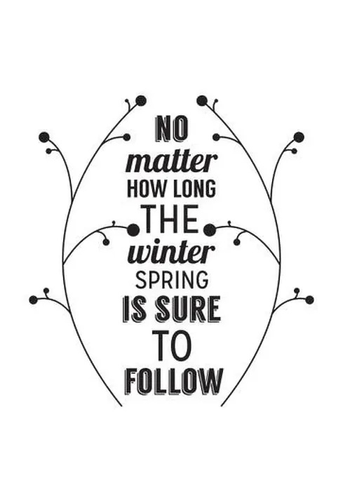 Framed Print : Fresh spring poster with motivating quote Framed Print : Fresh spring poster with motivating quote
