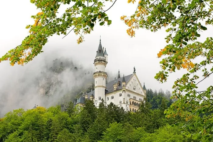 Framed Print : Fussen Bavaria Germany Neuschvanstein Castle Schwangau Framed Print : Fussen Bavaria Germany Neuschvanstein Castle Schwangau