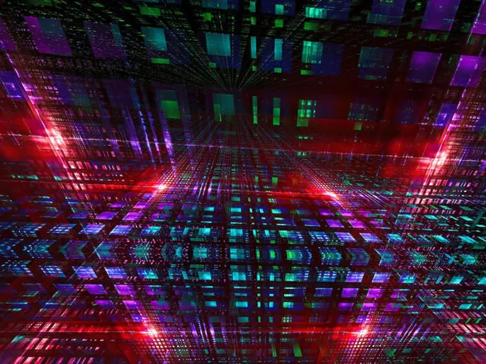 Framed Print : Futuristic background - glowing room - abstract digitally generated image Framed Print : Futuristic background - glowing room - abstract digitally generated image
