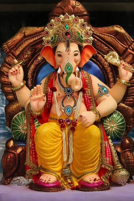 Framed Print : Ganesh Chaturthi Statue Framed Print : Ganesh Chaturthi Statue
