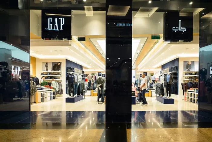 Framed Print : Gap store at Mall of the Emirates shopping centre in Dubai United Arab Emirates Framed Print : Gap store at Mall of the Emirates shopping centre in Dubai United Arab Emirates