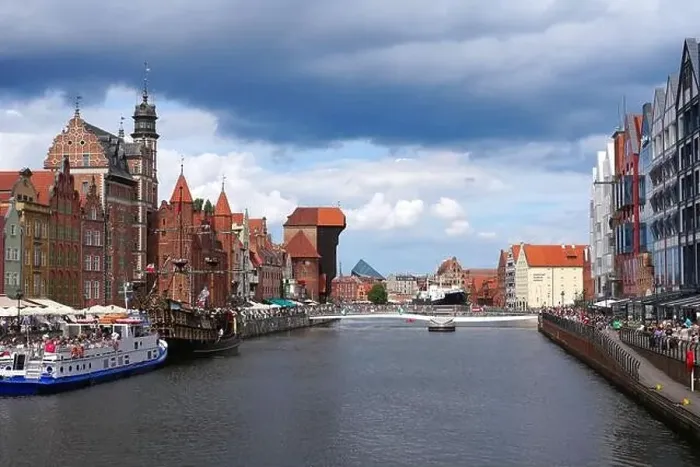 Framed Print : GDANSK, POLAND - July, 2022:Gda sk