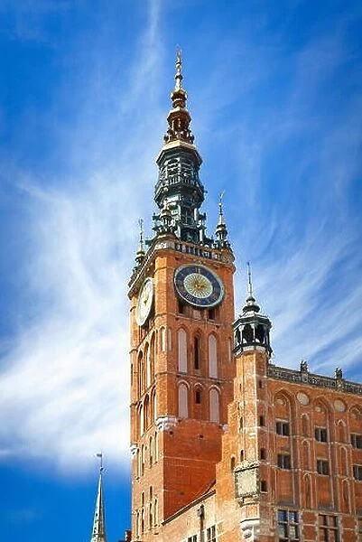 Gdansk, Town Hall on the Long Market, Poland