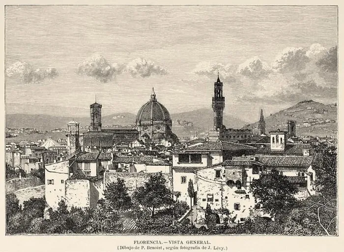 Framed Print : General panoramic view of the city of Florence Framed Print : General panoramic view of the city of Florence