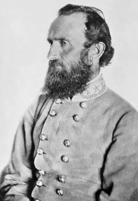 Framed Print : General Stonewall Jackson, Confederate general during the American Civil War Framed Print : General Stonewall Jackson, Confederate general during the American Civil War
