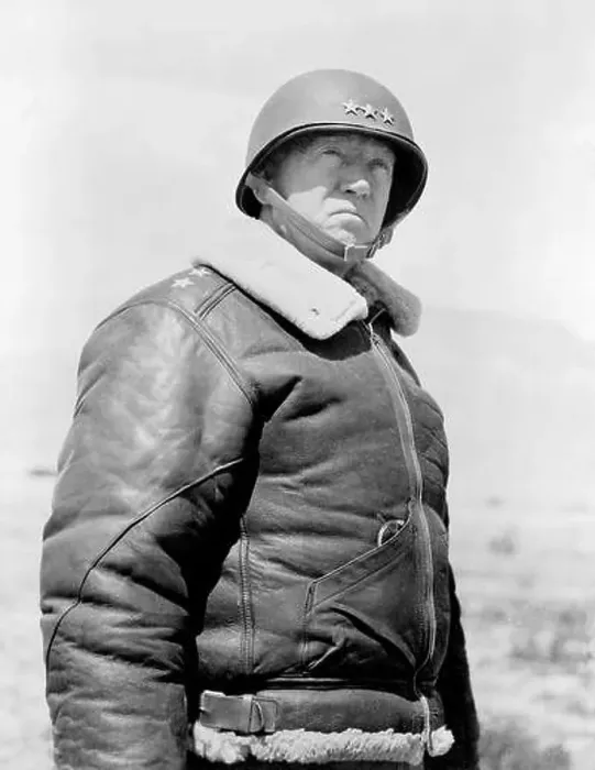 Framed Print : George S. Patton, General George Patton during WW2 Framed Print : George S. Patton, General George Patton during WW2
