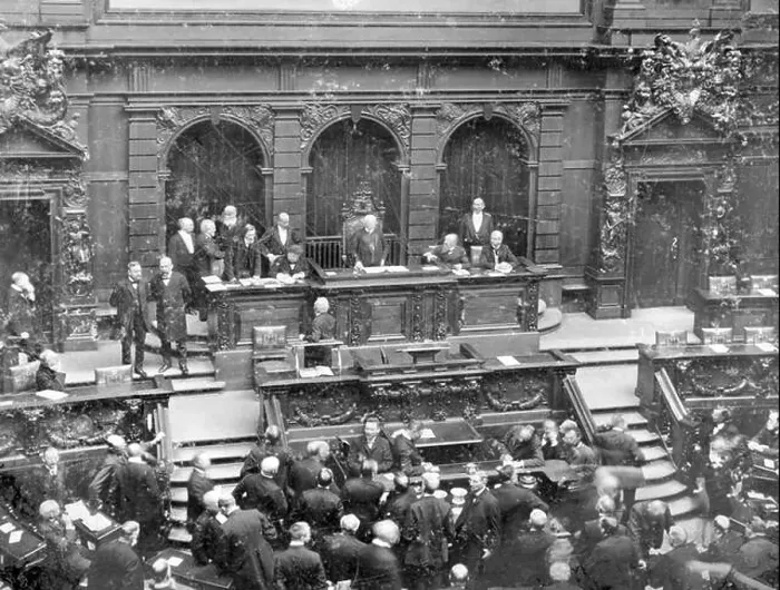 Framed Print : The German parliament, 1907 Framed Print : The German parliament, 1907