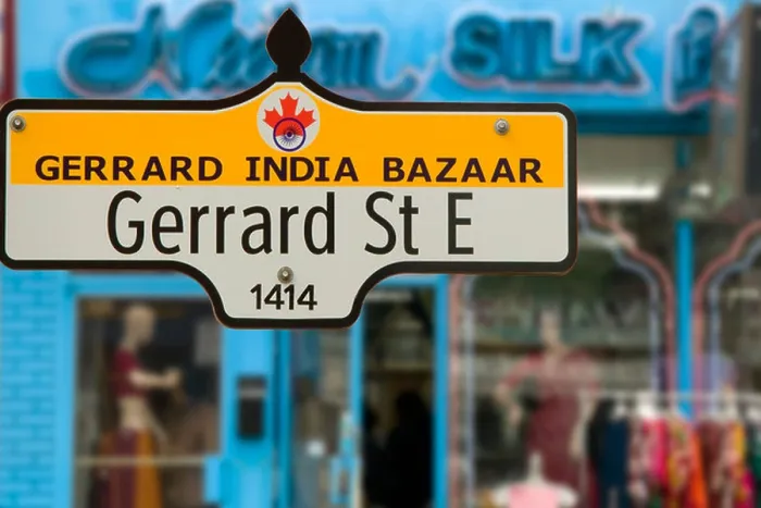 Framed Print : Gerrard Street Sign, Toronto Framed Print : Gerrard Street Sign, Toronto