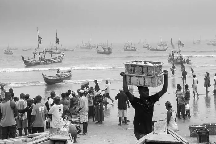 Framed Print : Ghana, Accra - December 28 Framed Print : Ghana, Accra - December 28