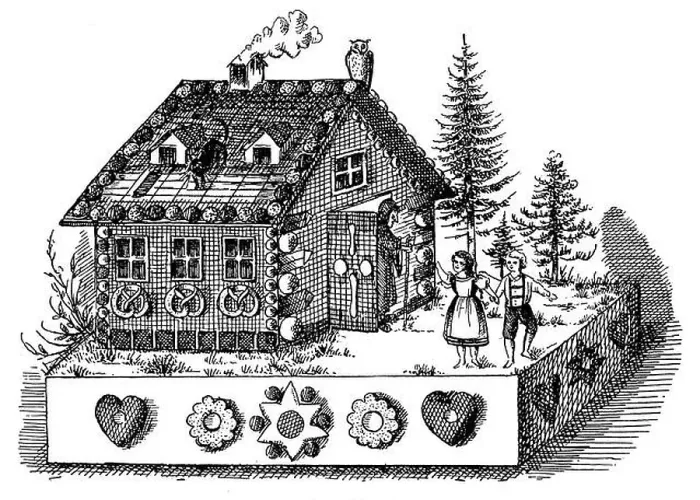 Framed Print : gingerbread House Framed Print : gingerbread House