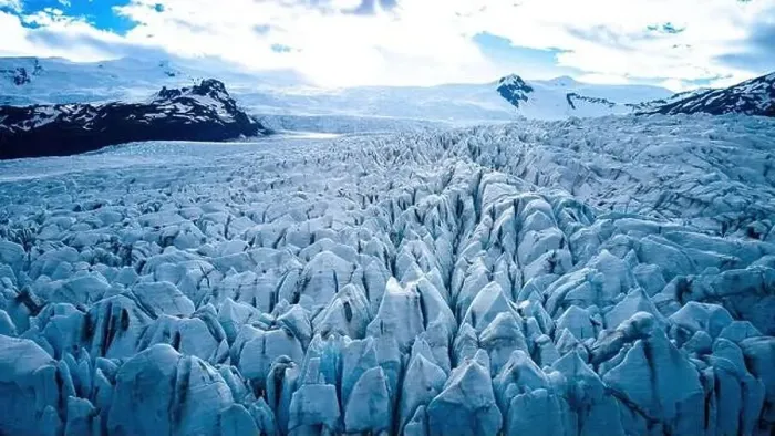 Framed Print : glacier in Iceland, Hvannadalshnukur, drone photo Framed Print : glacier in Iceland, Hvannadalshnukur, drone photo
