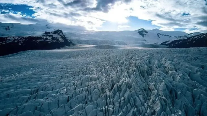 Framed Print : glacier in Iceland, Hvannadalshnukur, drone photo Framed Print : glacier in Iceland, Hvannadalshnukur, drone photo