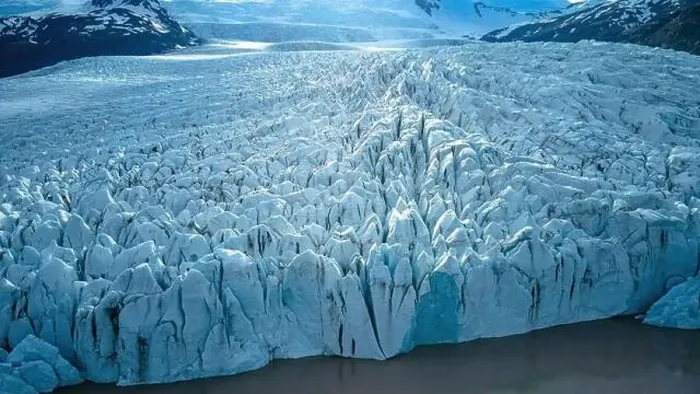 Framed Print : glacier in Iceland, Hvannadalshnukur, drone photo Framed Print : glacier in Iceland, Hvannadalshnukur, drone photo
