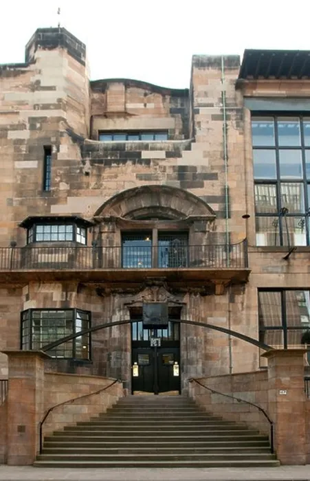 Framed Print : The Glasgow School of Art entrance is probably the most well known Charles Rennie Mackintosh building Framed Print : The Glasgow School of Art entrance is probably the most well known Charles Rennie Mackintosh building