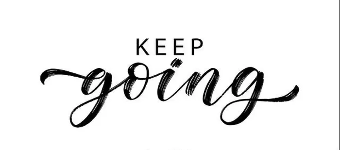 Framed Print : KEEP GOING text hand drawn brush calligraphy Framed Print : KEEP GOING text hand drawn brush calligraphy